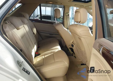 2011 Mercedes-Benz Ml 350 4Matic из США, поврежденный, VIN 4JGBB8GB9BA722178